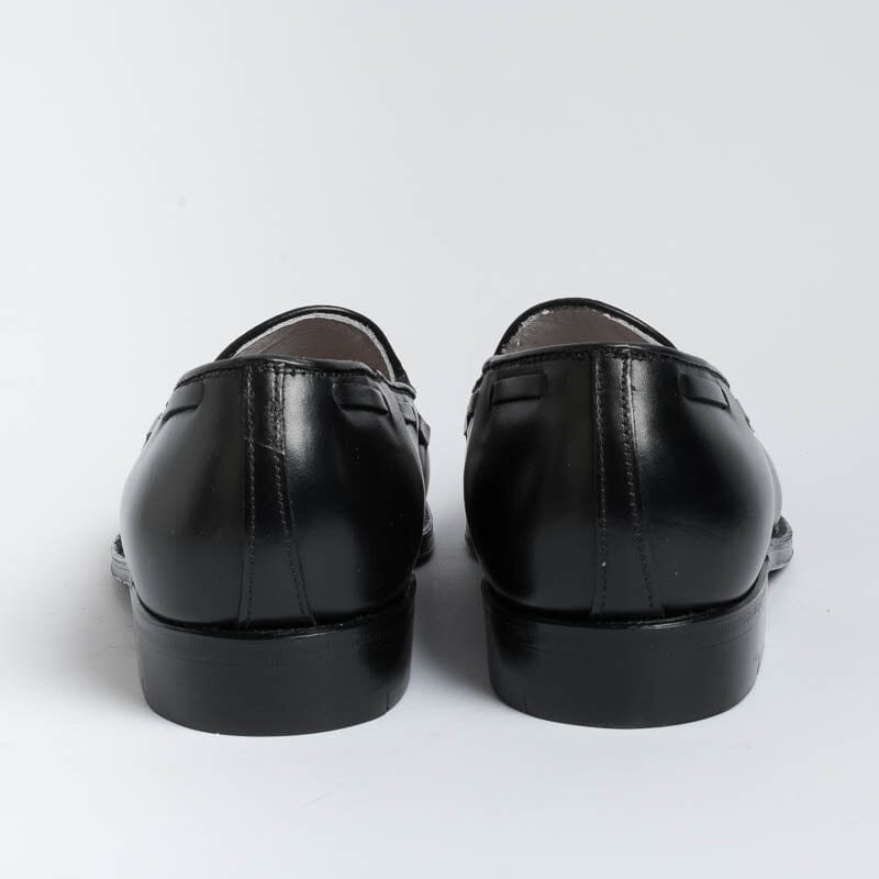 ALDEN - 660 Tassel Moccasin - Black Calfskin