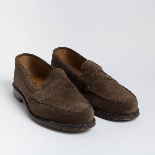 Alden clearance suede loafer